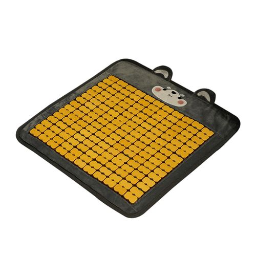 Car Cushion Mat Cute Bread Bamboo Seat Cooling Pad  B