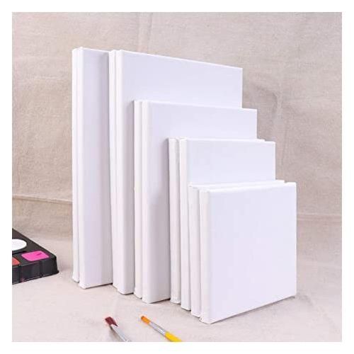 Art Canvas Board Wood Painting Panel Boards For DIY Drawing-White