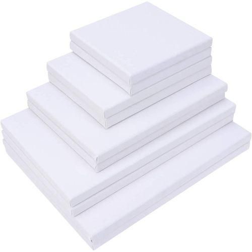 Art Canvas Board Wood Painting Panel Boards For DIY Drawing-White