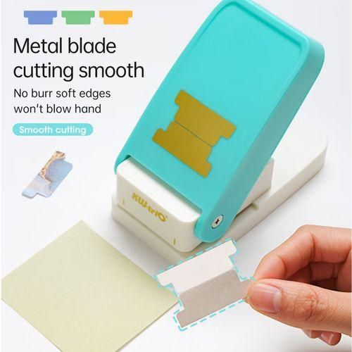 KWtrio BQJ04 Tab Punch Looseleaf Separator DIY Index