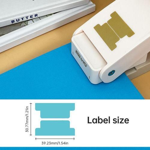 KWtrio BQJ04 Tab Punch Looseleaf Separator DIY Index