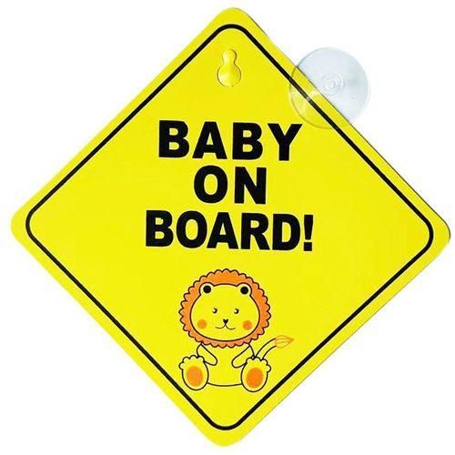 2pcs Baby On Board Sign