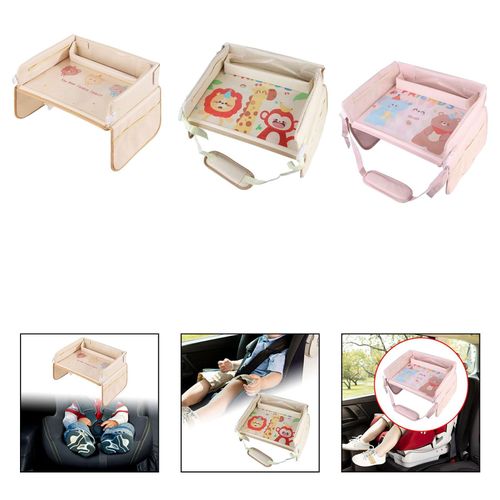 Car Seat Tray For  Gift Storage Net Bag Bear