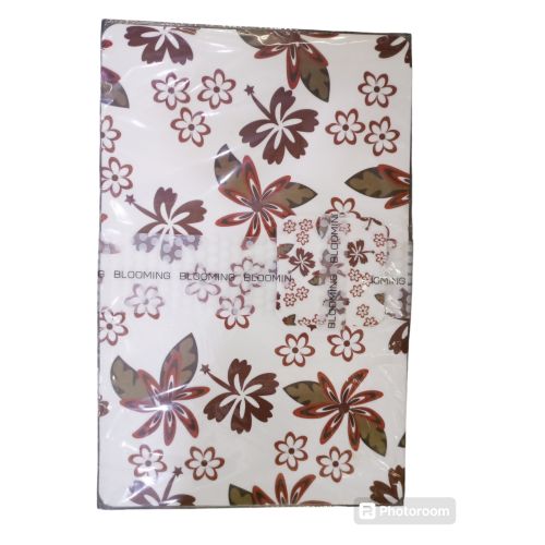 6 Pieces Of Multiple Print Plastic Table Mats With Cup Placements