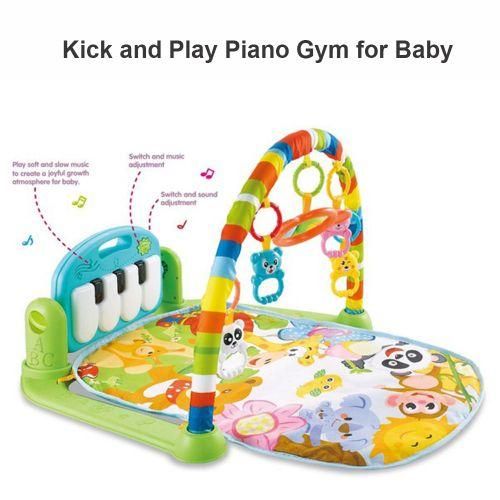 Baby Playmat Kick And Play Piano Gym With Music LED Lights