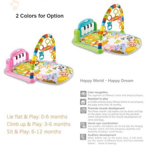 Baby Playmat Kick And Play Piano Gym With Music LED Lights
