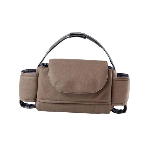 Baby Diaper Bag Canvas  Holder Deep Brown