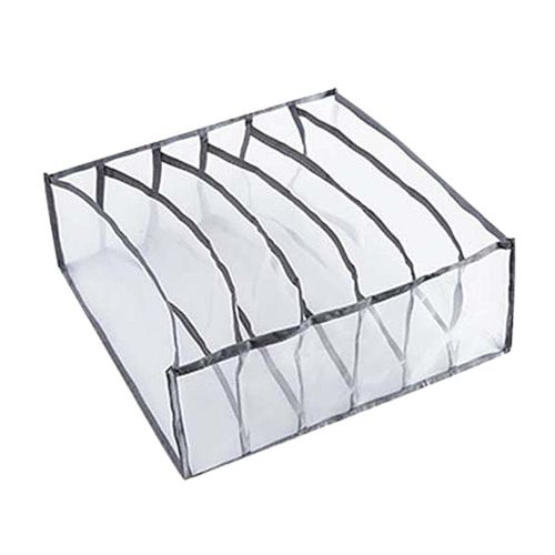 Home Closet Organizer for Socks Separated Underwear Gray 6 Gripes
