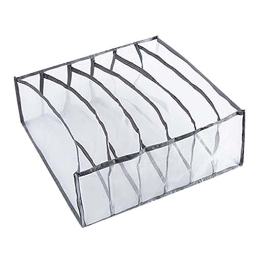Home Closet Organizer for Socks Separated Underwear Gray 6 Gripes
