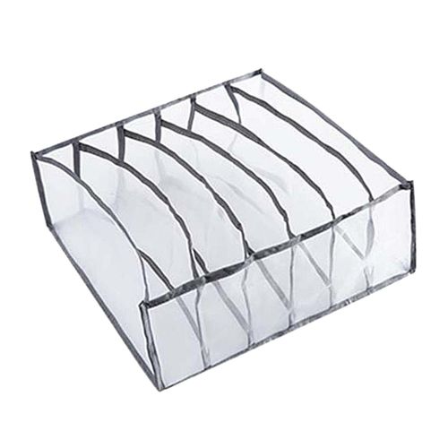 Home Closet Organizer for Socks Separated Underwear Gray 6 Gripes