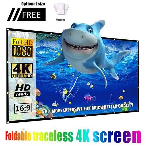 Projection Screen Portable 30150 Inch 16:9,Outdoor Movie Screen For Travel Home Theater