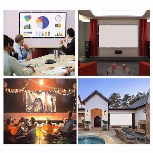 Projection Screen Portable 30150 Inch 16:9,Outdoor Movie Screen For Travel Home Theater