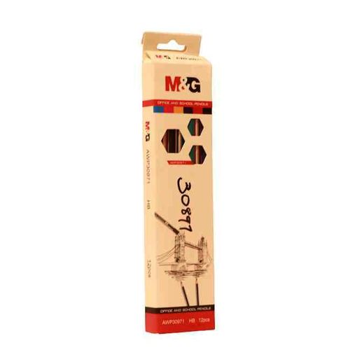 MG-AWP30971-triangle Pencil HB With Eraser