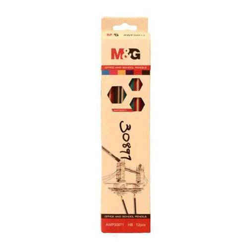 MG-AWP30971-triangle Pencil HB With Eraser