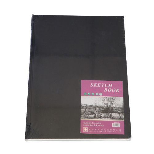 Sketch Drawing Book-A4 -  Black