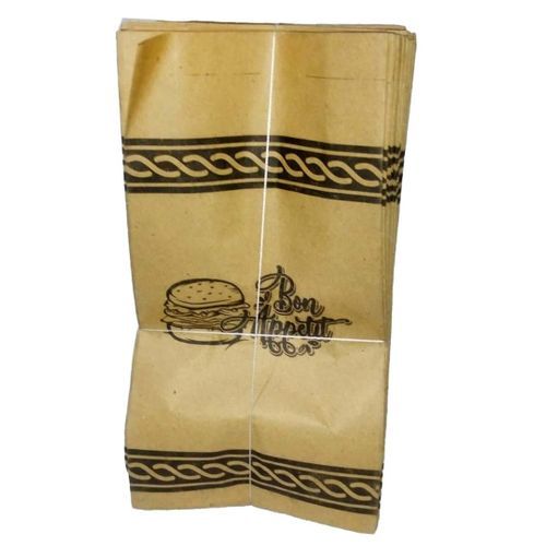 Brown Snacks packing Paper Bags - A - 1 bundle -100 Pc  (+10 free)