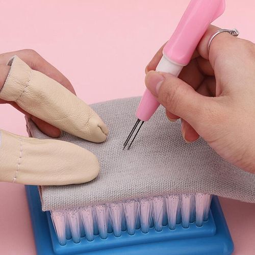 52pcs Needle Felting Tool Kit, 3 Sizes Felting Needles with Awl