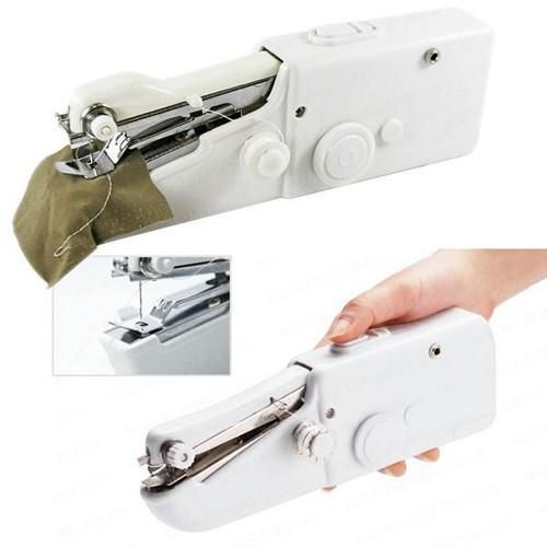 Mini Handheld Hini  Quick Stitch Sewing Machine - White