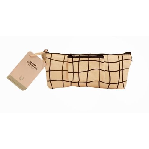 Jj-Pencil Bag - Beige