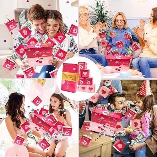 Surprise Gift Box Money Pop-Up Box For Christmas Birthday