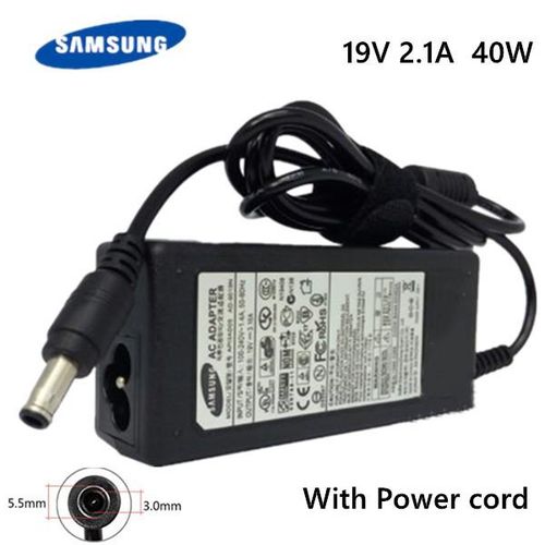 Samsung Laptop Charger/Adapter-19v ~2.1A (Original)