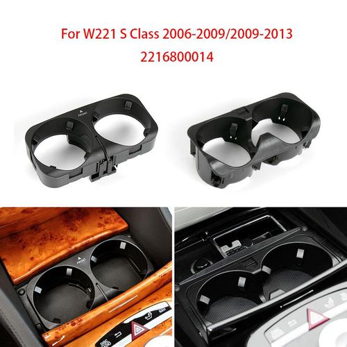 Car Center Console Cup Holder Cup Drink Holder Outer Cover For Mercedes Benz S-Class W221 Interior Accessaries Replacement