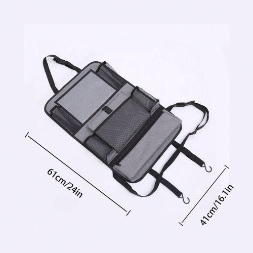 1pc Car Seat Back MultiFunctional Storage Hanging Bag, Backseat AntiKick