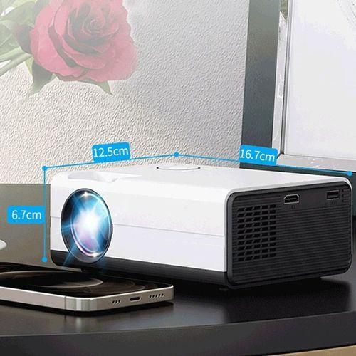 Max 150 "HD Large Screen TV Projector 4K Android Wifi BT Beamer For Home Theater Cinema