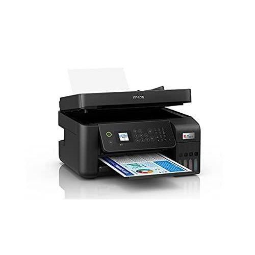 Epson Ecotank L5290 Wireless All-in-One Print, Scan, Copy, Fax With Adf Color Home Inkjet Printers, Black