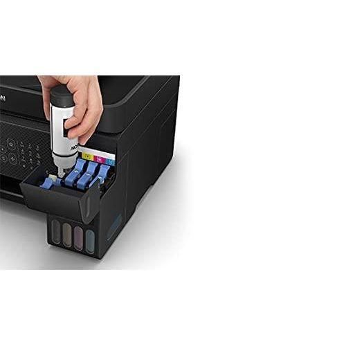 Epson Ecotank L5290 Wireless All-in-One Print, Scan, Copy, Fax With Adf Color Home Inkjet Printers, Black