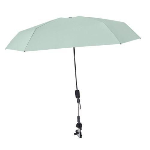 Clamp On Umbrella Pushchair Parasol For Golf Cart Green