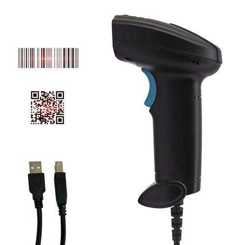 1D2D Barcode Scanner Handheld USB Wired Bar Code Reader
