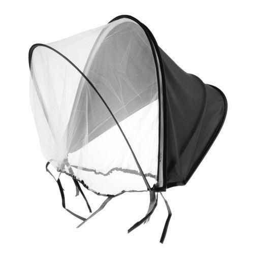 Net For Stroller   Fine Mesh For Strollers Bassinets Sunshade Black