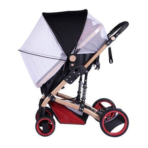 Net For Stroller   Fine Mesh For Strollers Bassinets Sunshade Black