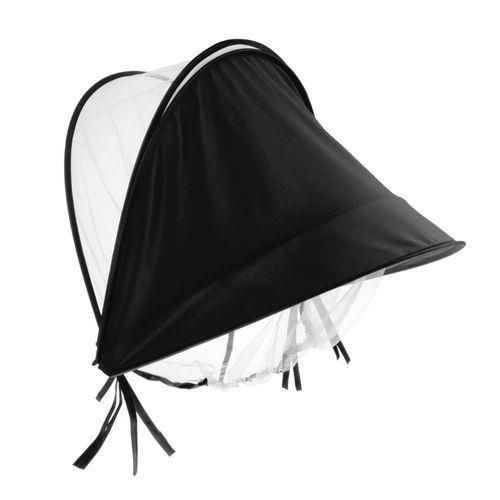 Net For Stroller   Fine Mesh For Strollers Bassinets Sunshade Black