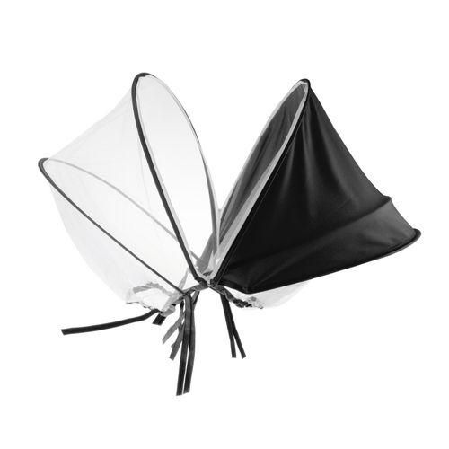 Net For Stroller   Fine Mesh For Strollers Bassinets Sunshade Black