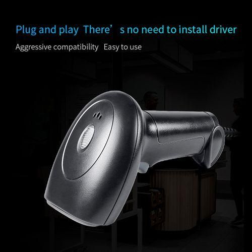 USB Barcode Scanner 1D 2D QR Handheld Wired Bar Code Reader