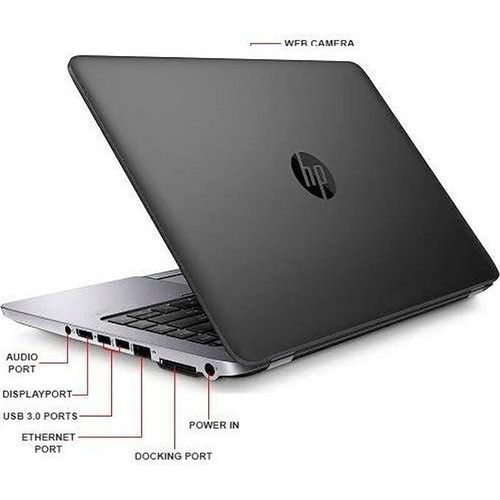 Hp Refurbished EliteBook 840 G2, Core I5 8GB Ram, 500GB HDD 14inch, Black