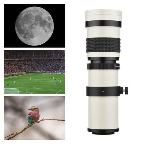 Andoer Camera MF Super Telephoto Zoom Lens F8.316 420800mm T