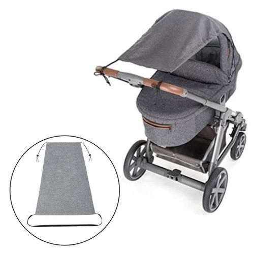 Baby  Universal Pram  Sun Shade Pushchair Gray