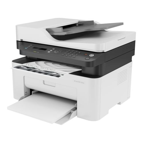 Hp Laser MFP M137FNW Printer, White