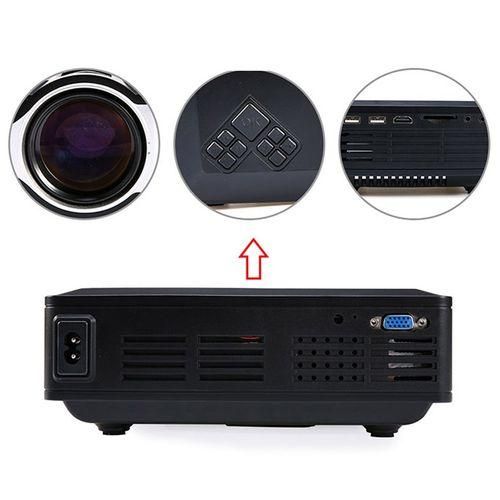 Z495 4 Inch Single LCD Display Panel 800x400P Smart Projector With Remote Control