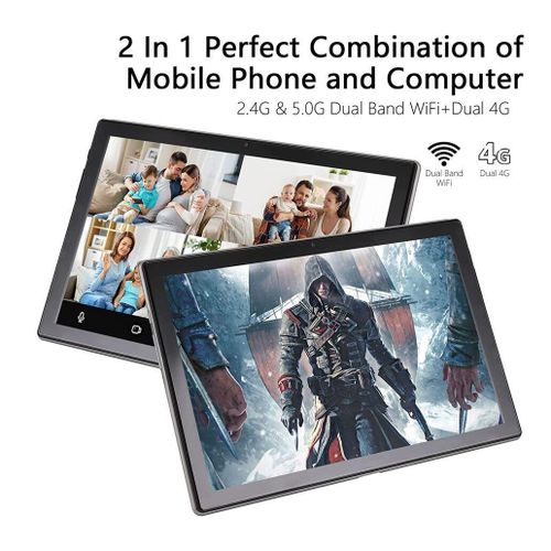 Idino Note Book 6 Android Tablet – 6GB RAM, 128GB ROM- Black