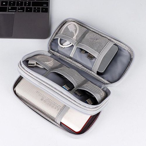 Data Cable Storage Bag, Portable Multi-function Digital  ,