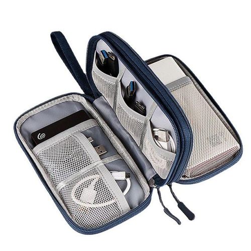 Data Cable Storage Bag, Portable Multi-function Digital  ,