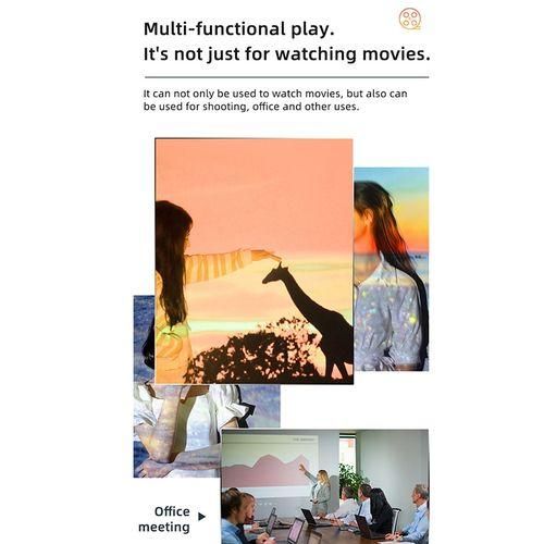 YG270 1280x720P 100ANSI LCD LED Smart Projector, Wireless Same Screen Version, Plug Type:UK Plug