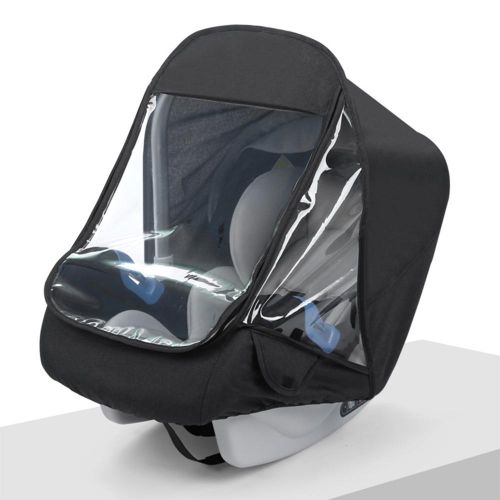 Stroller Bassinet Rain Cover EVA Breathable Stroller Covers for Rain Wind Snow Outdoors Use NO5279
