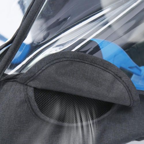 Stroller Bassinet Rain Cover EVA Breathable Stroller Covers for Rain Wind Snow Outdoors Use NO5279