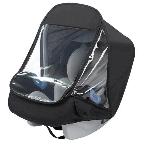 Stroller Bassinet Rain Cover EVA Breathable Stroller Covers for Rain Wind Snow Outdoors Use NO5279