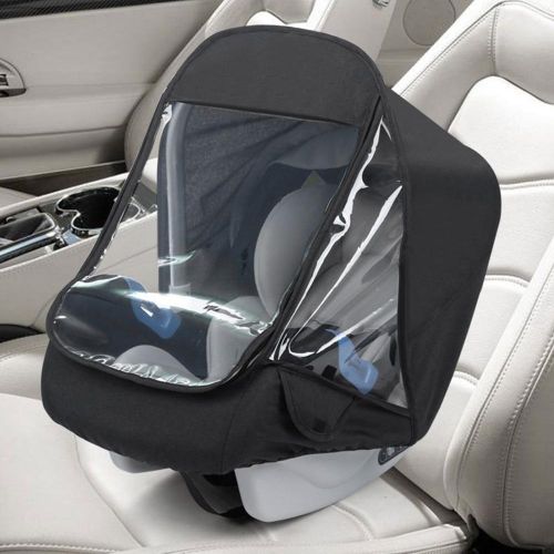 Stroller Bassinet Rain Cover EVA Breathable Stroller Covers for Rain Wind Snow Outdoors Use NO5279